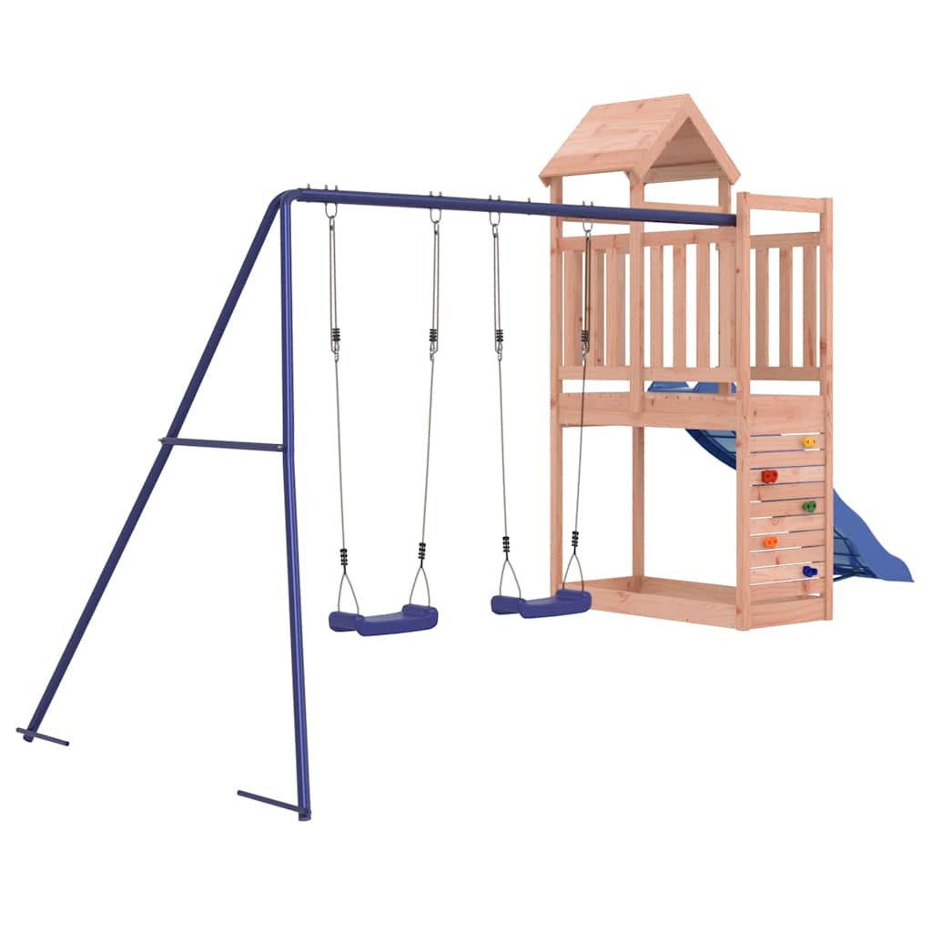 vidaXL Outdoor Playset Solid Wood Douglas 3