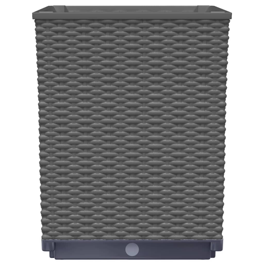 Planters 30x30x37 cm Polypropylene Black