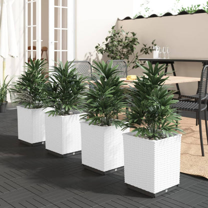 Planters 30x30x37 cm Polypropylene White