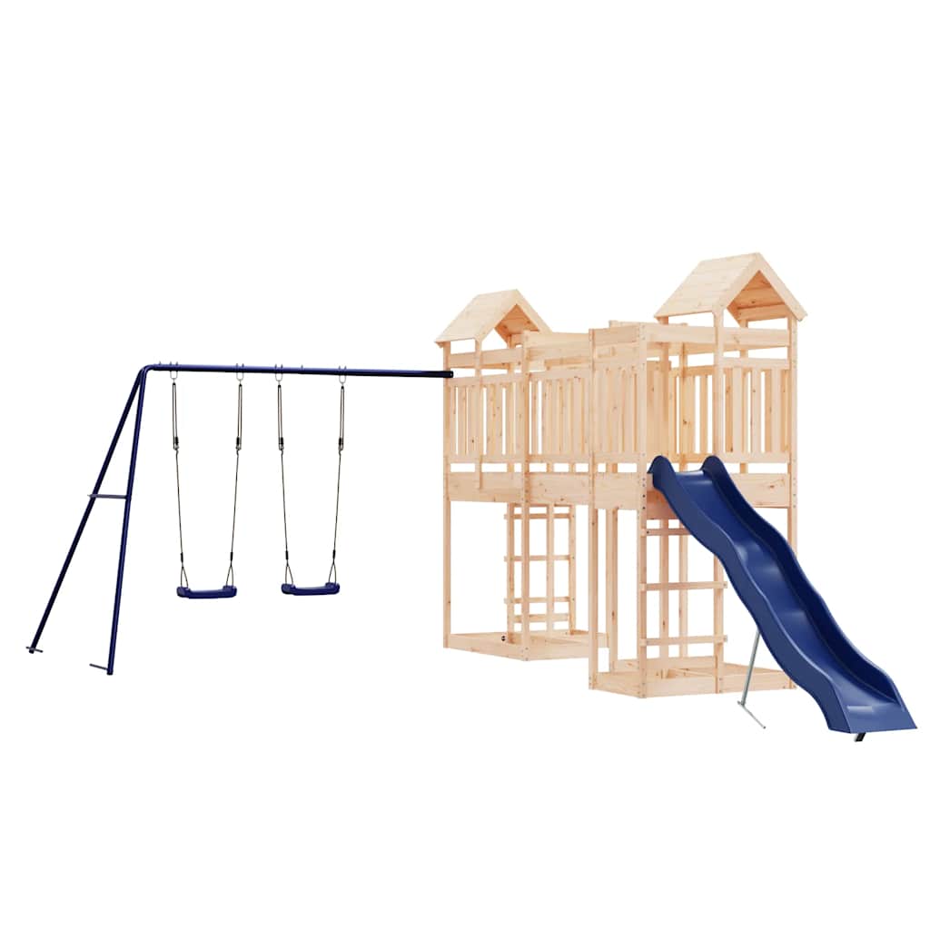vidaXL Outdoor Playset Solid Wood Pine 2