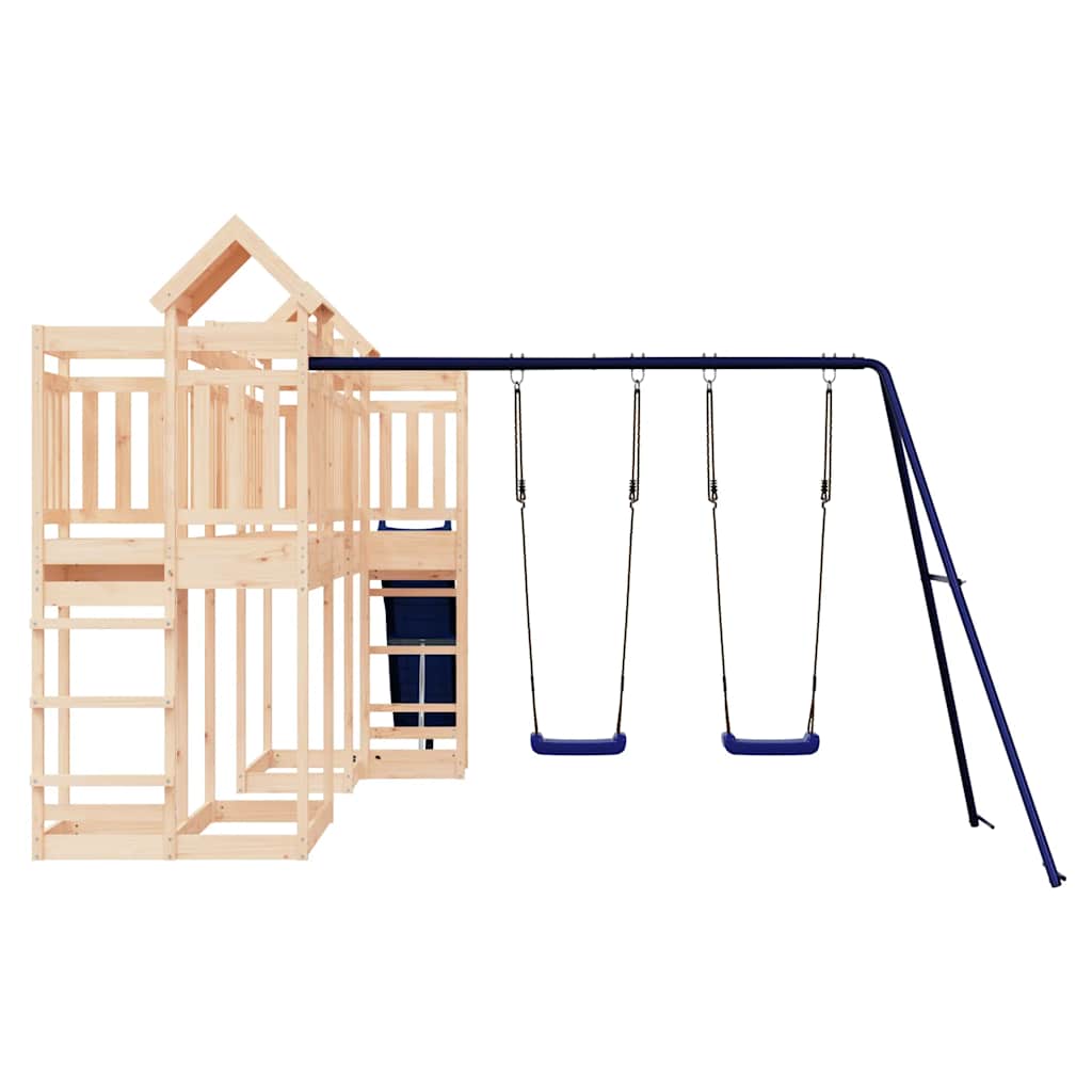 vidaXL Outdoor Playset Solid Wood Pine 5