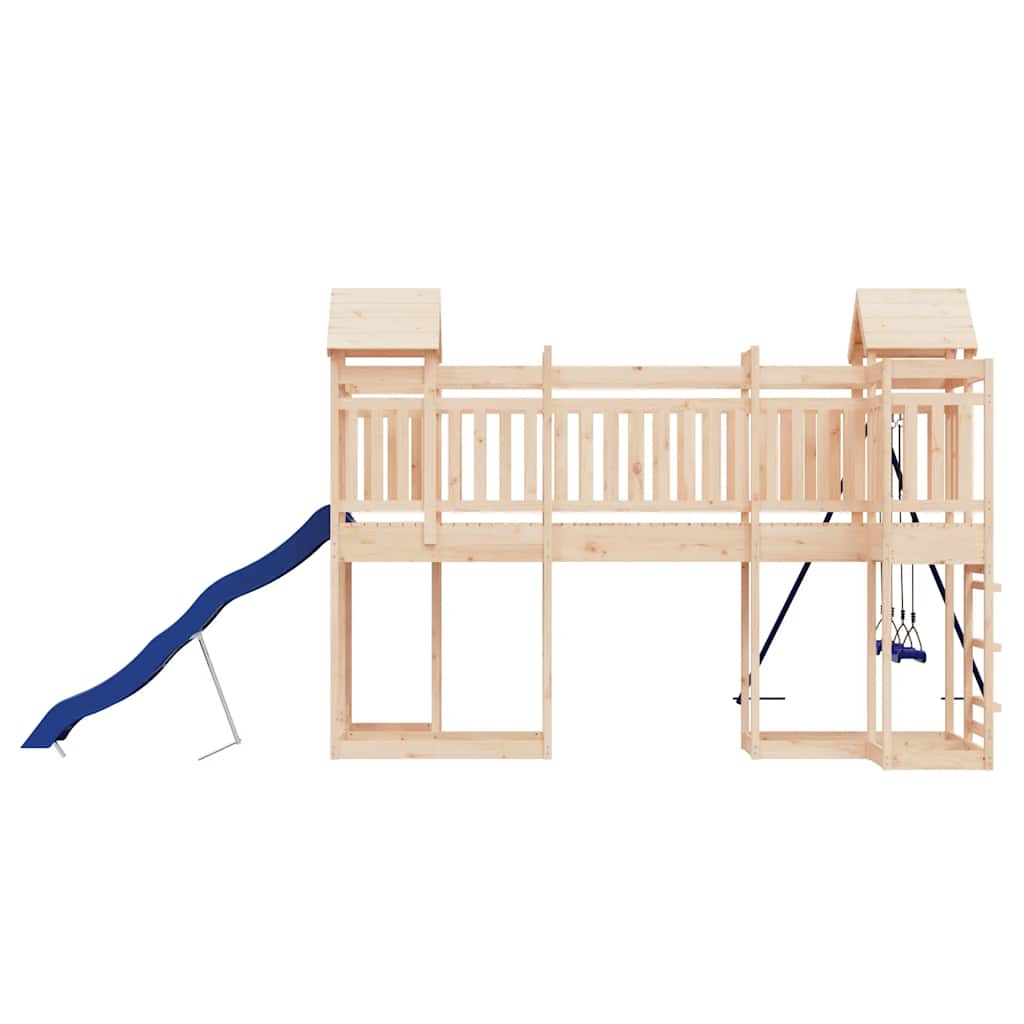 vidaXL Outdoor Playset Solid Wood Pine 6