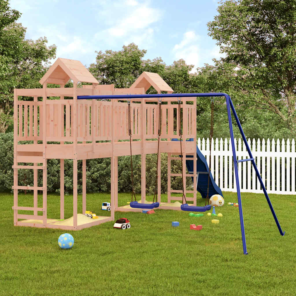 vidaXL Outdoor Playset Solid Wood Douglas 1