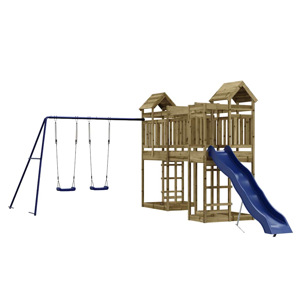 vidaXL Outdoor Playset Impregnated Wood Pine 2