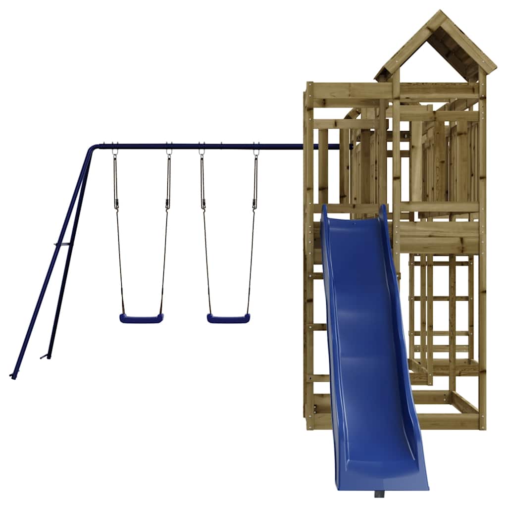 vidaXL Outdoor Playset Impregnated Wood Pine 4