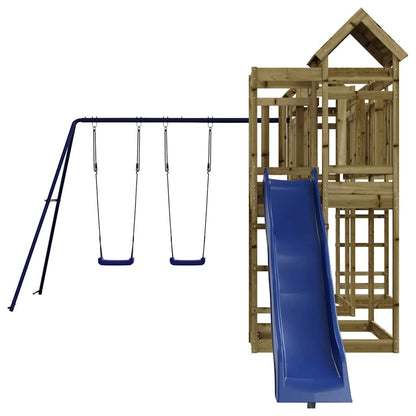 vidaXL Outdoor Playset Impregnated Wood Pine 4
