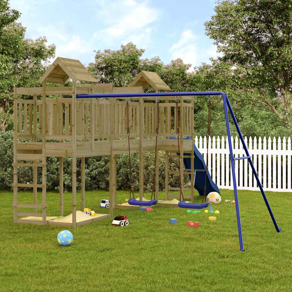 vidaXL Outdoor Playset Impregnated Wood Pine 1