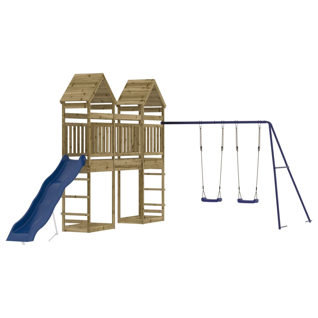 vidaXL Outdoor Playset Impregnated Wood Pine 2