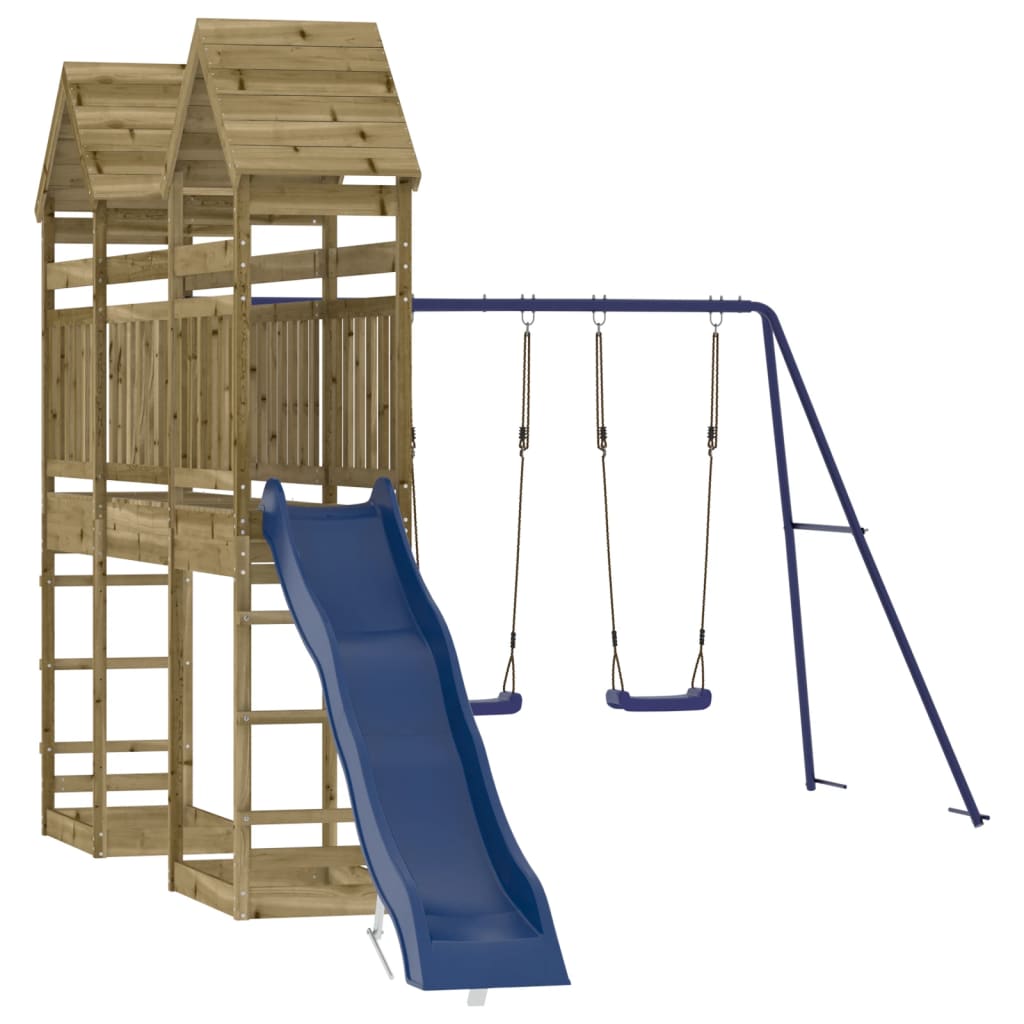 vidaXL Outdoor Playset Impregnated Wood Pine 3