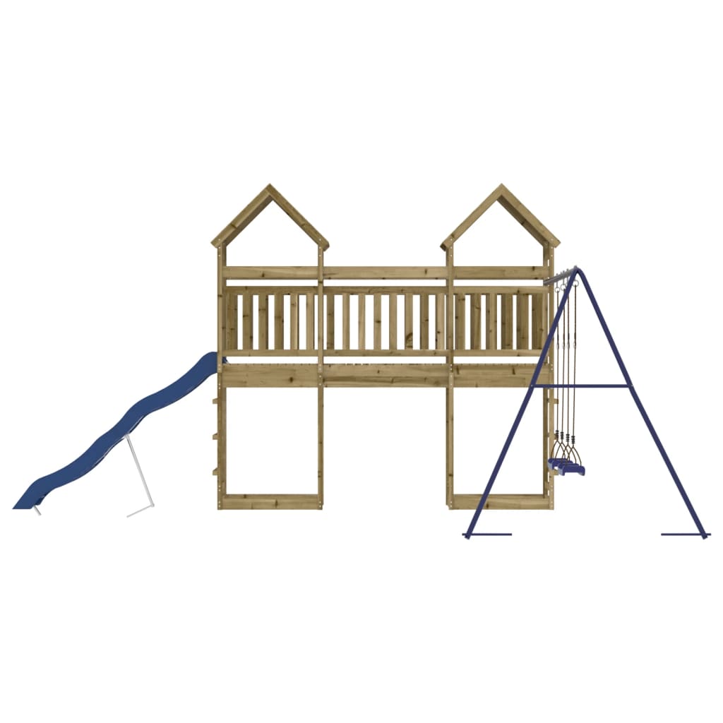 vidaXL Outdoor Playset Impregnated Wood Pine 6