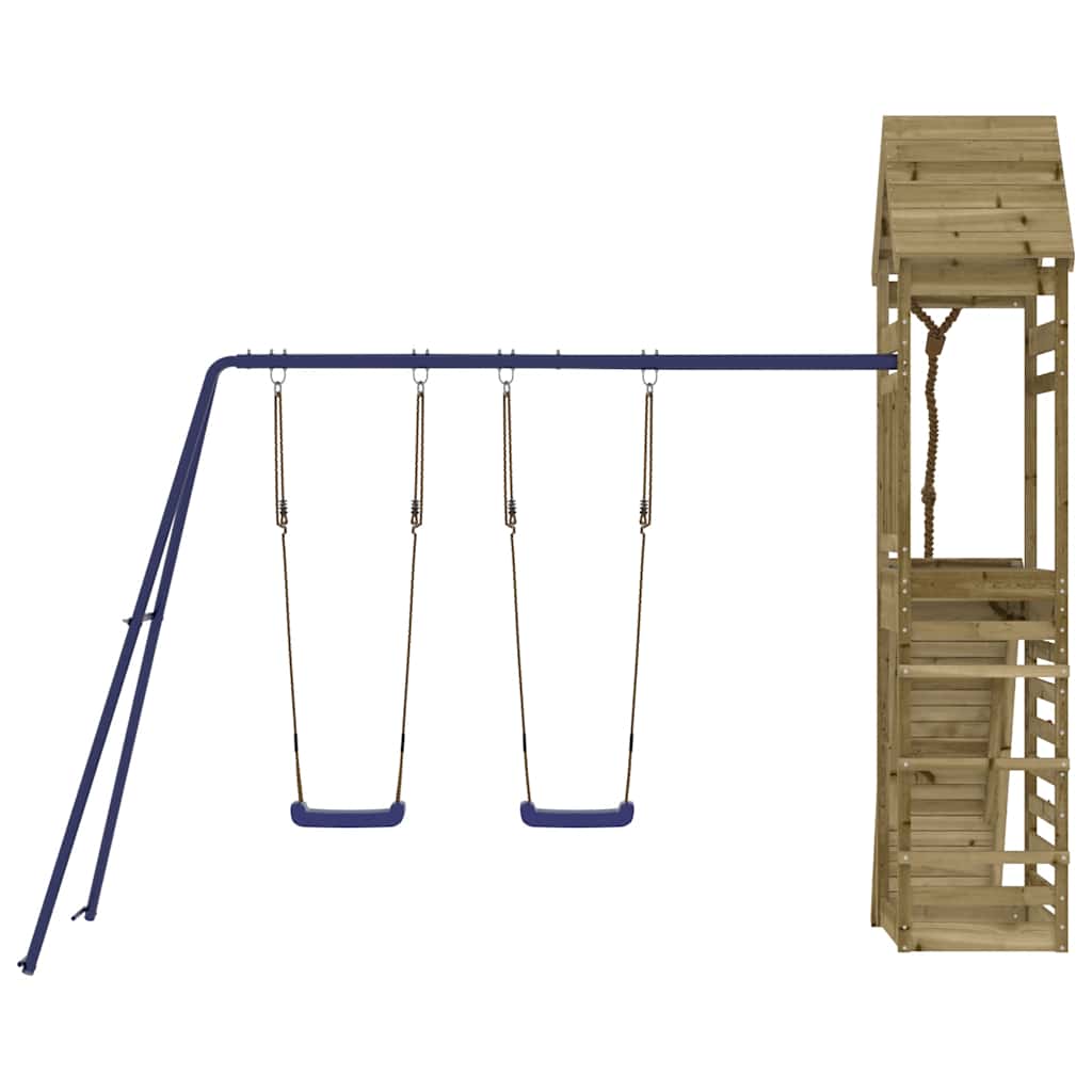vidaXL Outdoor Playset Impregnated Wood Pine 4