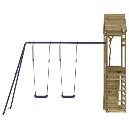 vidaXL Outdoor Playset Impregnated Wood Pine 4