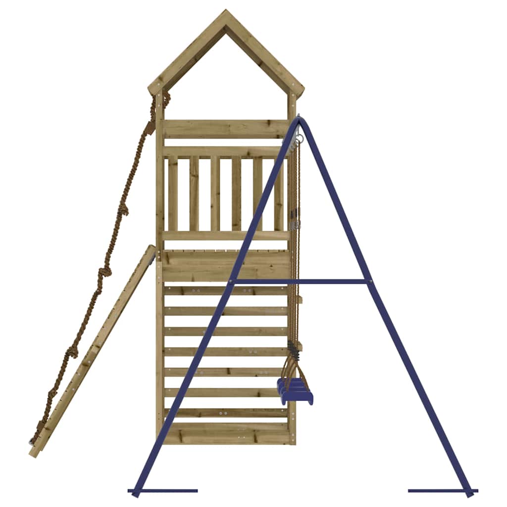 vidaXL Outdoor Playset Impregnated Wood Pine 6