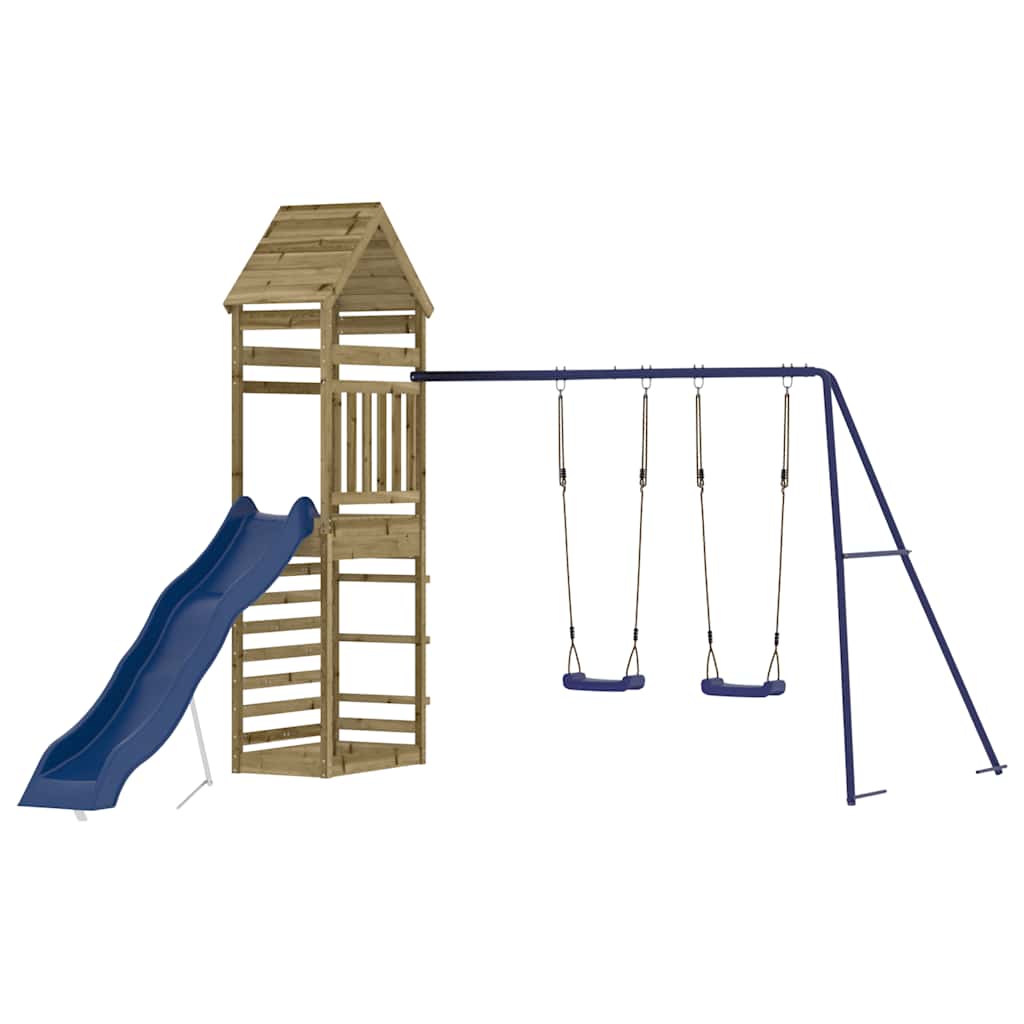 vidaXL Outdoor Playset Impregnated Wood Pine 2