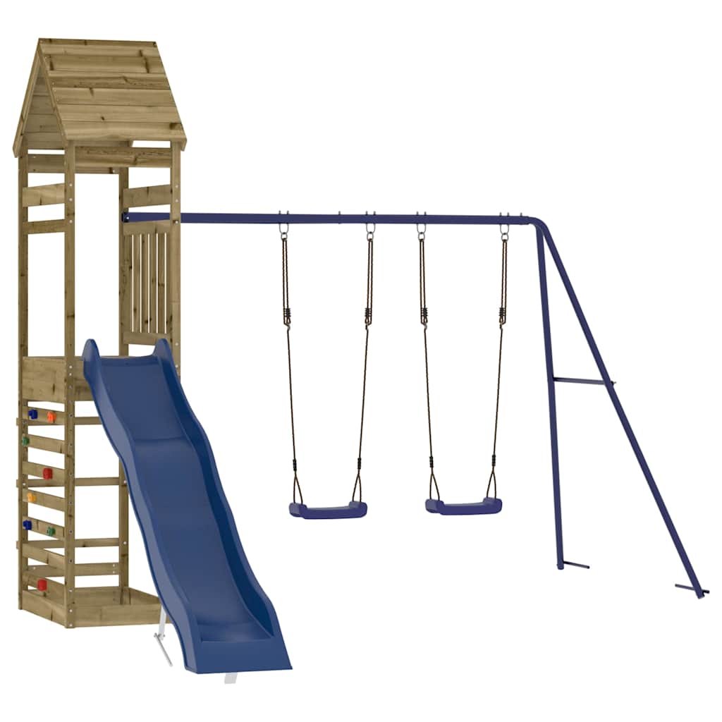 vidaXL Outdoor Playset Impregnated Wood Pine 3
