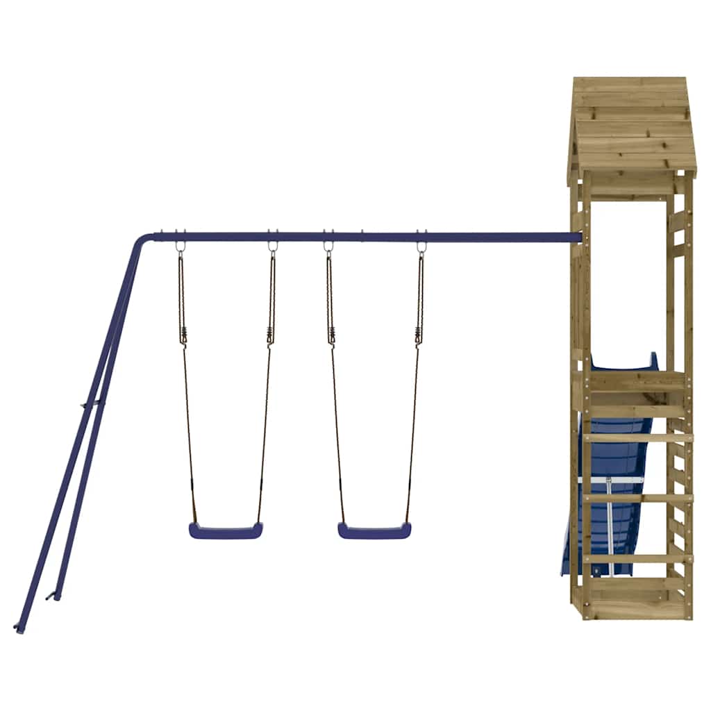 vidaXL Outdoor Playset Impregnated Wood Pine 4