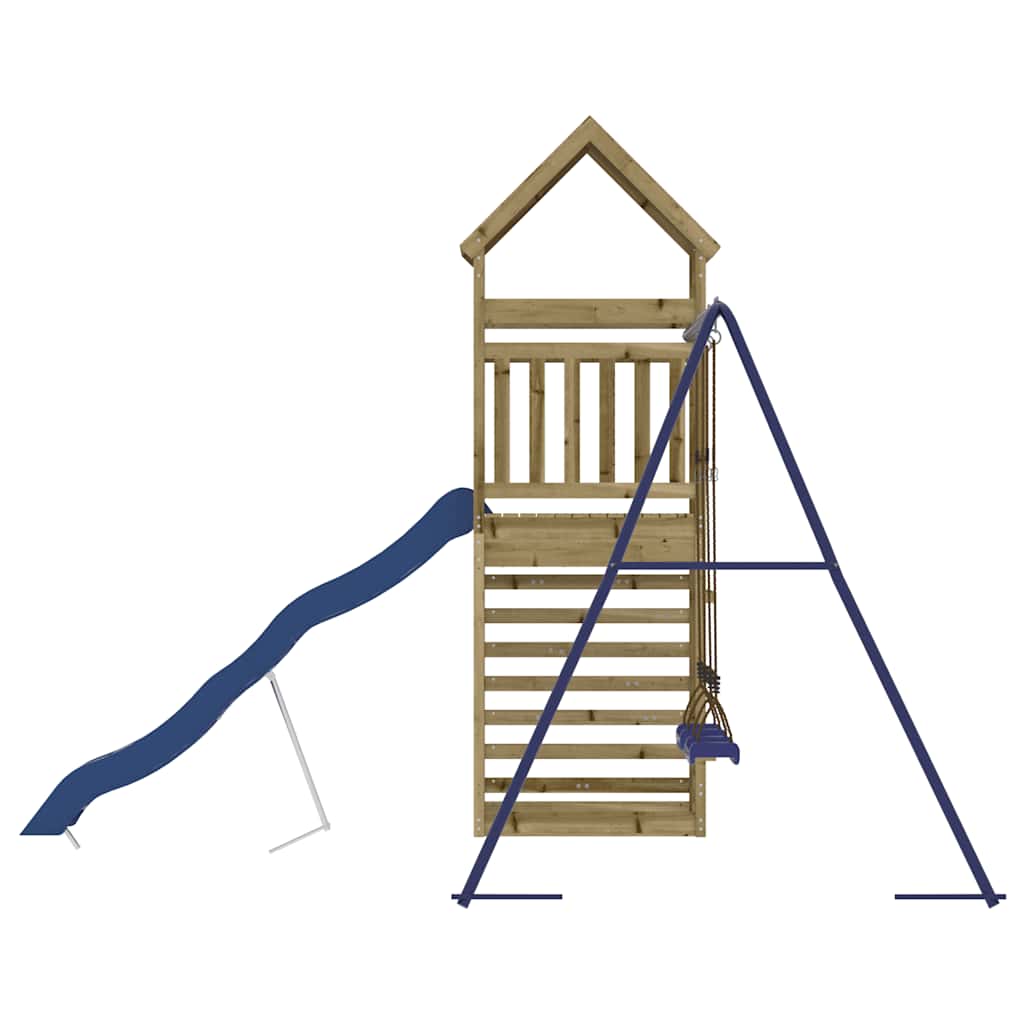 vidaXL Outdoor Playset Impregnated Wood Pine 6