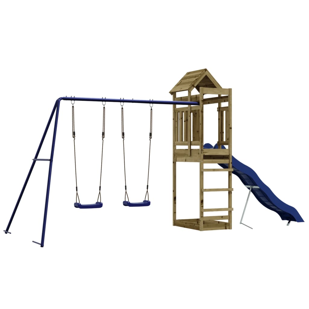 vidaXL Outdoor Playset Impregnated Wood Pine 2