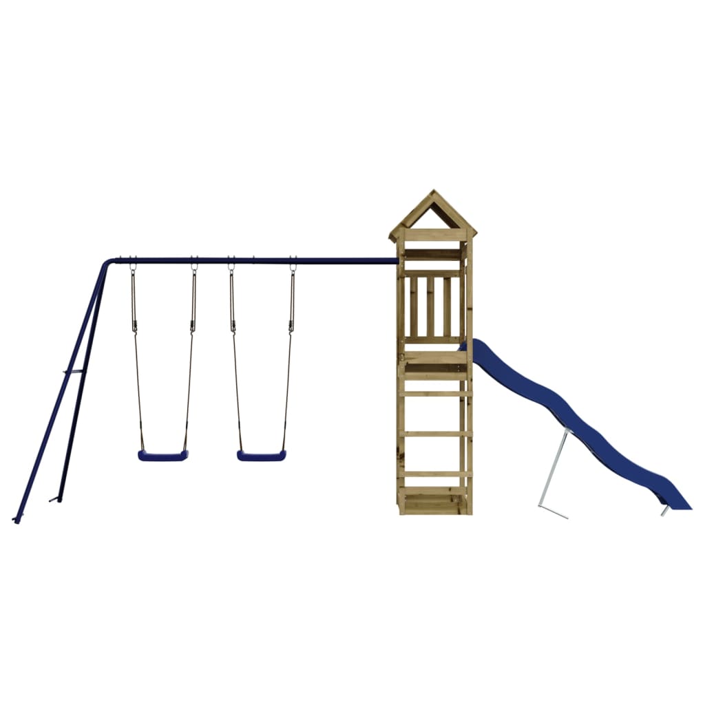 vidaXL Outdoor Playset Impregnated Wood Pine 3