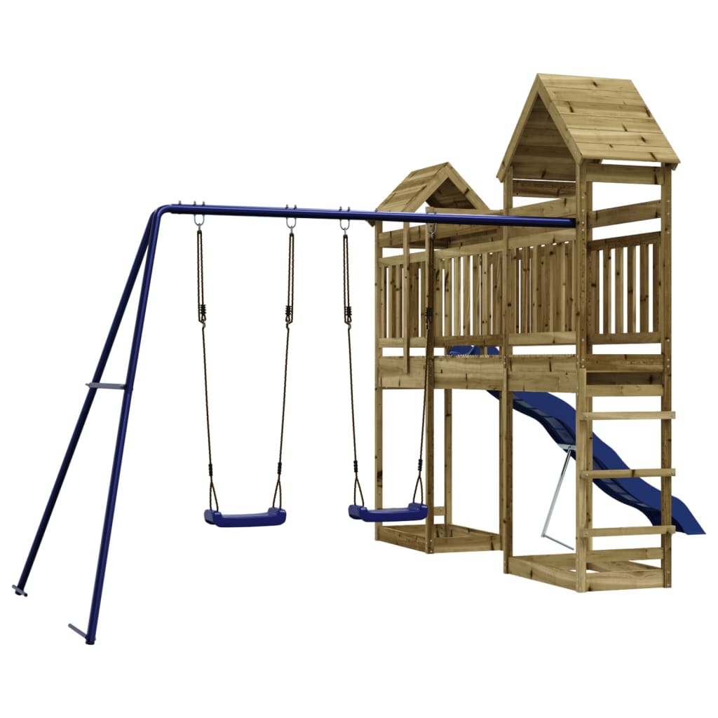 vidaXL Outdoor Playset Impregnated Wood Pine 4