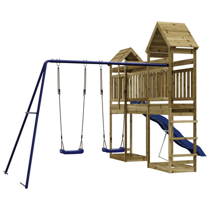 vidaXL Outdoor Playset Impregnated Wood Pine 4