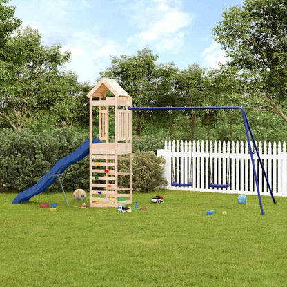 Outdoor Playset Solid Wood Pine Solid pinewood