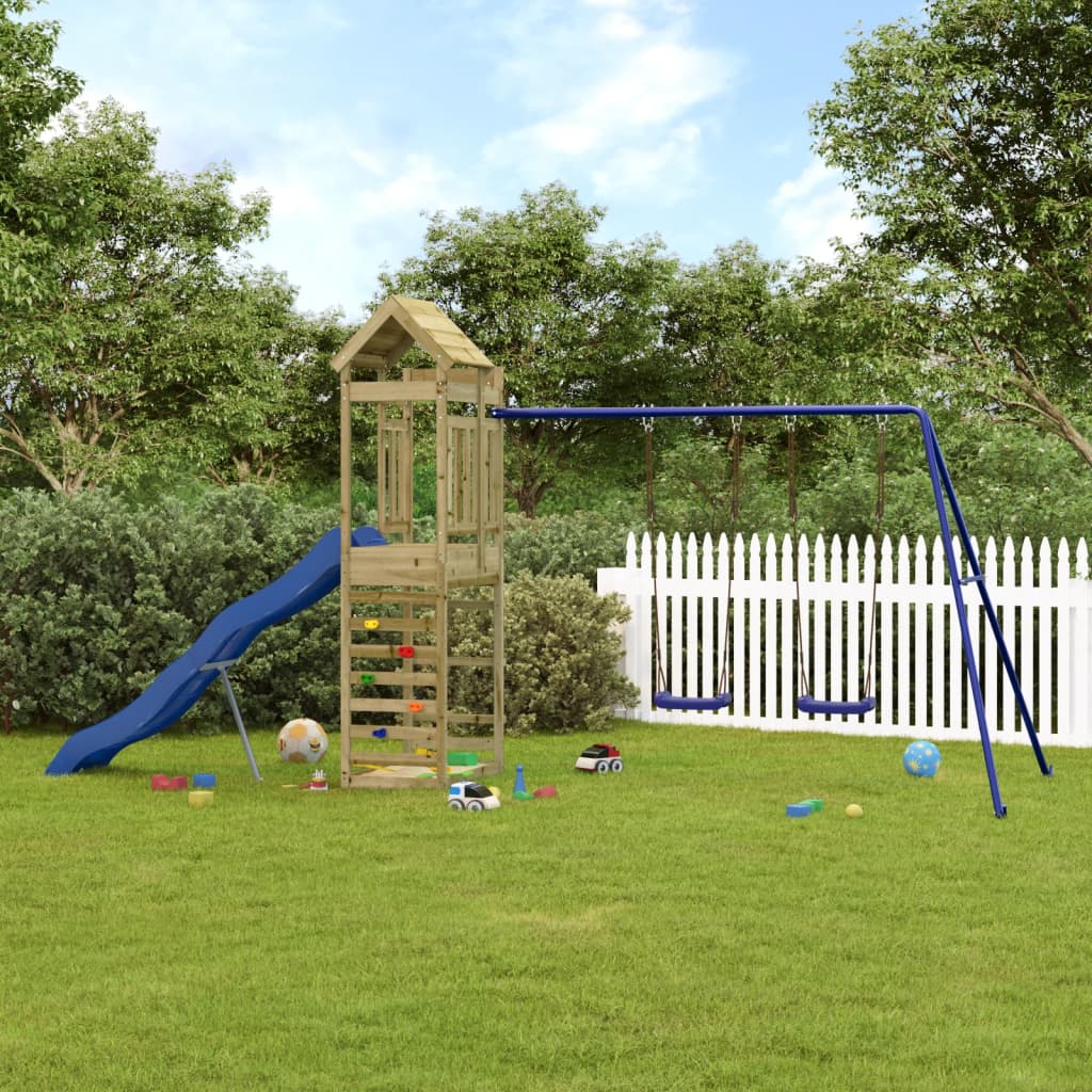 vidaXL Outdoor Playset Impregnated Wood Pine 1