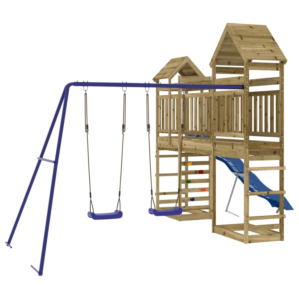 vidaXL Outdoor Playset Impregnated Wood Pine 2