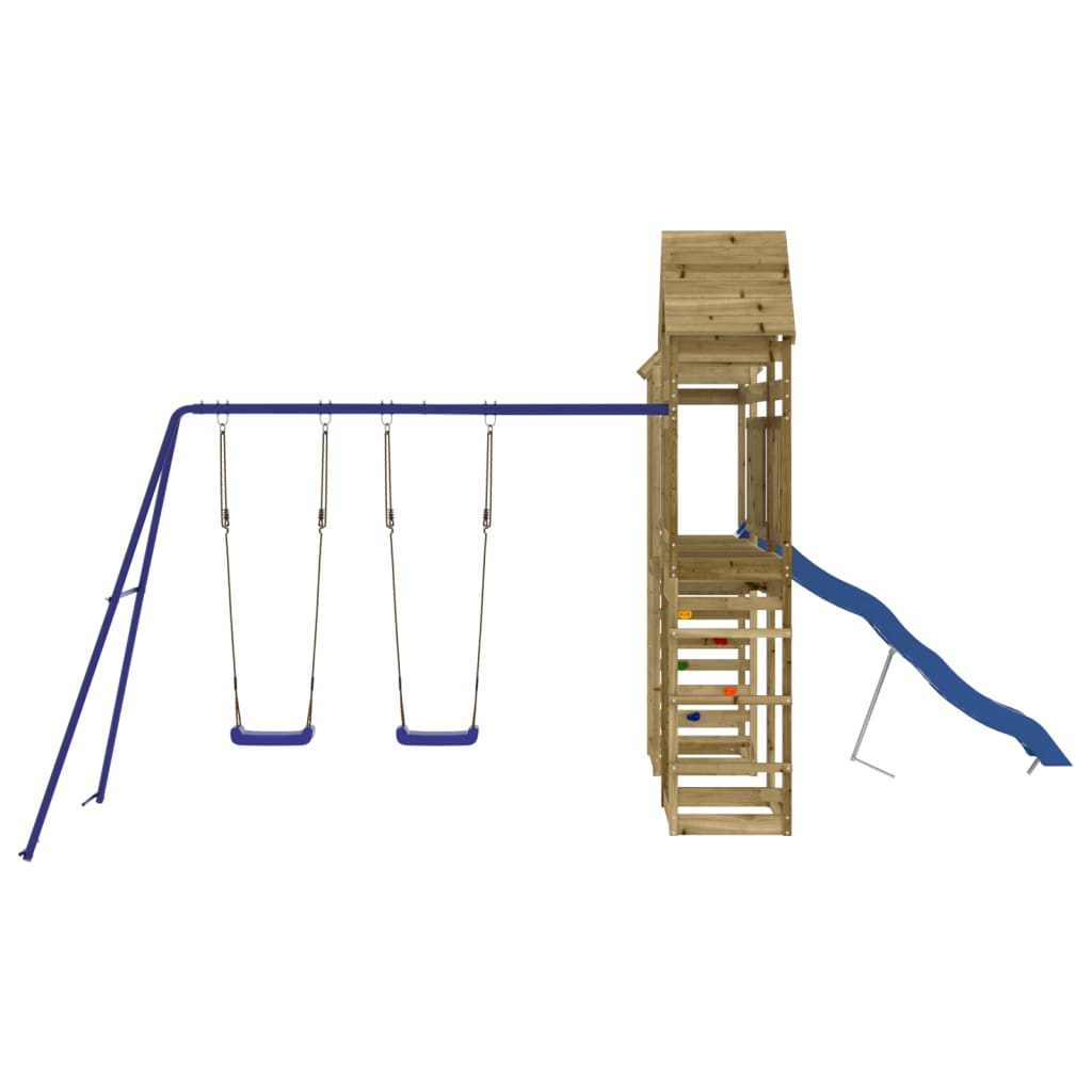 vidaXL Outdoor Playset Impregnated Wood Pine 3