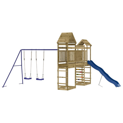 vidaXL Outdoor Playset Impregnated Wood Pine 4