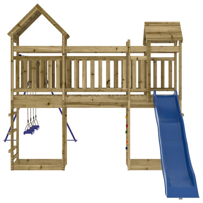 vidaXL Outdoor Playset Impregnated Wood Pine 6