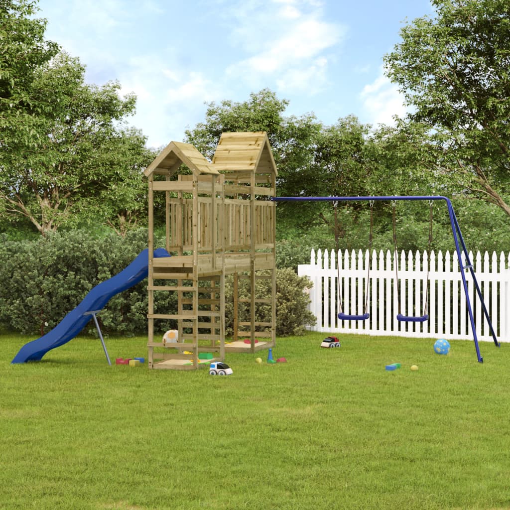 vidaXL Outdoor Playset Impregnated Wood Pine 1