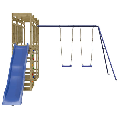 vidaXL Outdoor Playset Impregnated Wood Pine