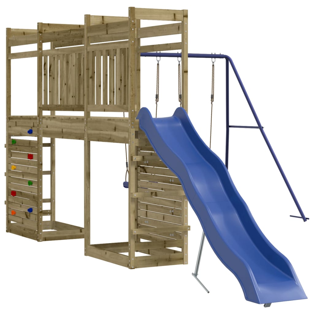 vidaXL Outdoor Playset Impregnated Wood Pine