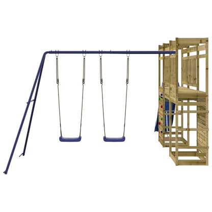 vidaXL Outdoor Playset Impregnated Wood Pine