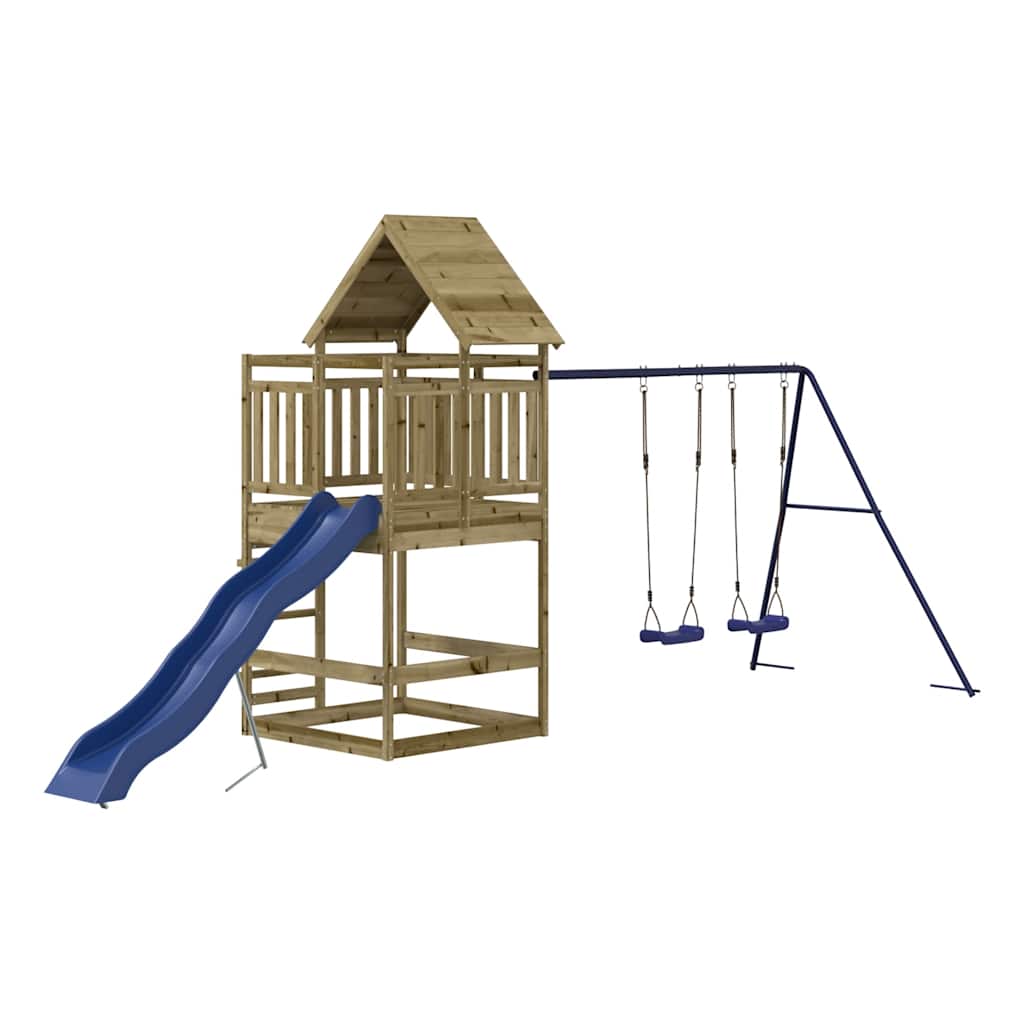vidaXL Outdoor Playset Impregnated Wood Pine 2