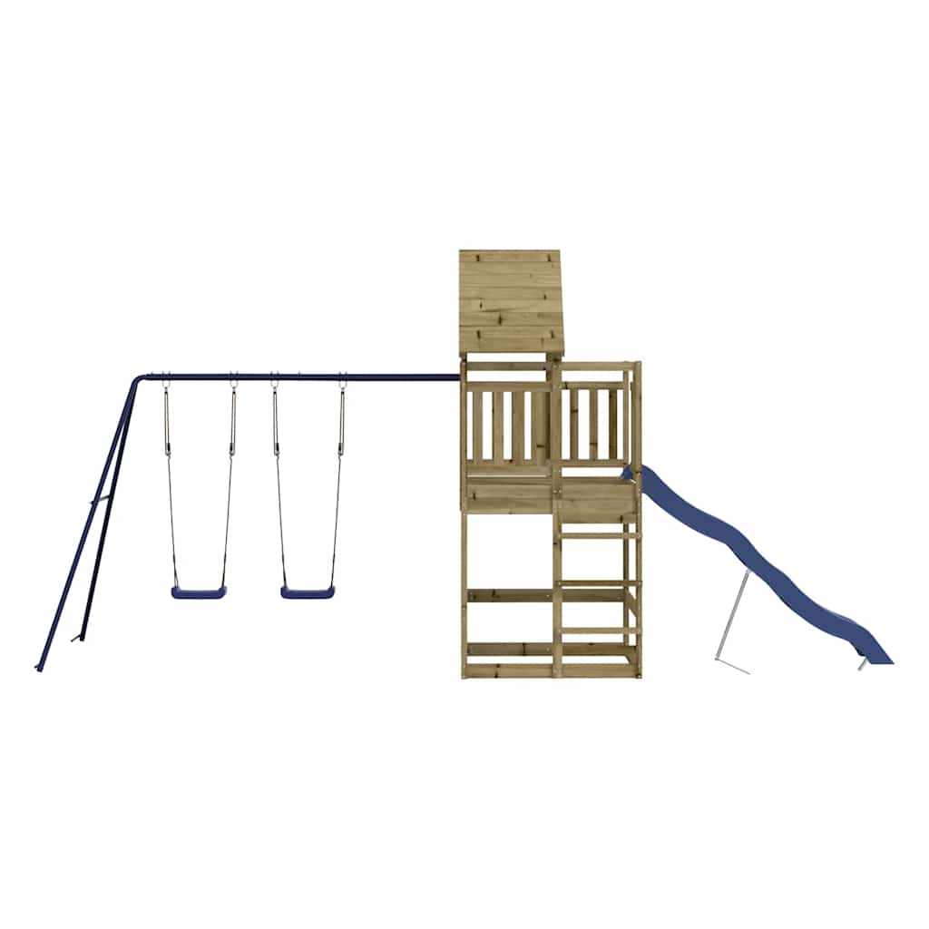 vidaXL Outdoor Playset Impregnated Wood Pine 6