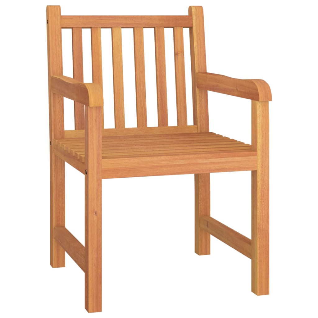 vidaXL 3 Piece Garden Dining Set Solid Wood Teak 5