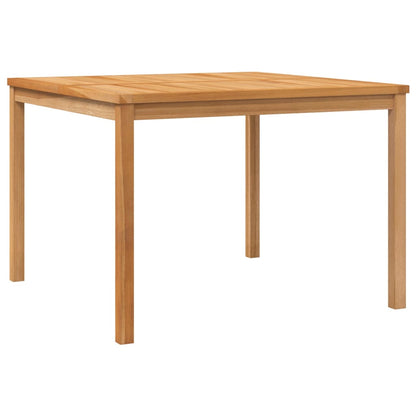 vidaXL 3 Piece Garden Dining Set Solid Wood Teak 6
