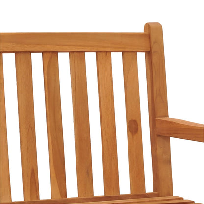 vidaXL 4 Piece Garden Dining Set Solid Wood Teak 5