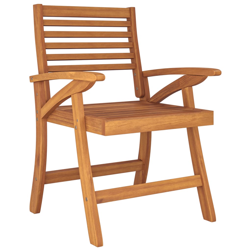 vidaXL 5 Piece Garden Dining Set Solid Wood Acacia 5