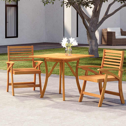 vidaXL 5 Piece Garden Dining Set Solid Wood Acacia