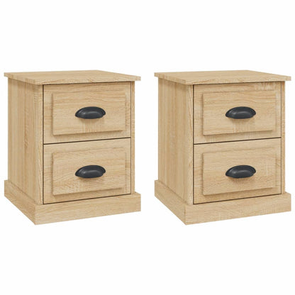 Bedside Cabinet 39x39x47,5 cm Engineered Wood Sonoma oak