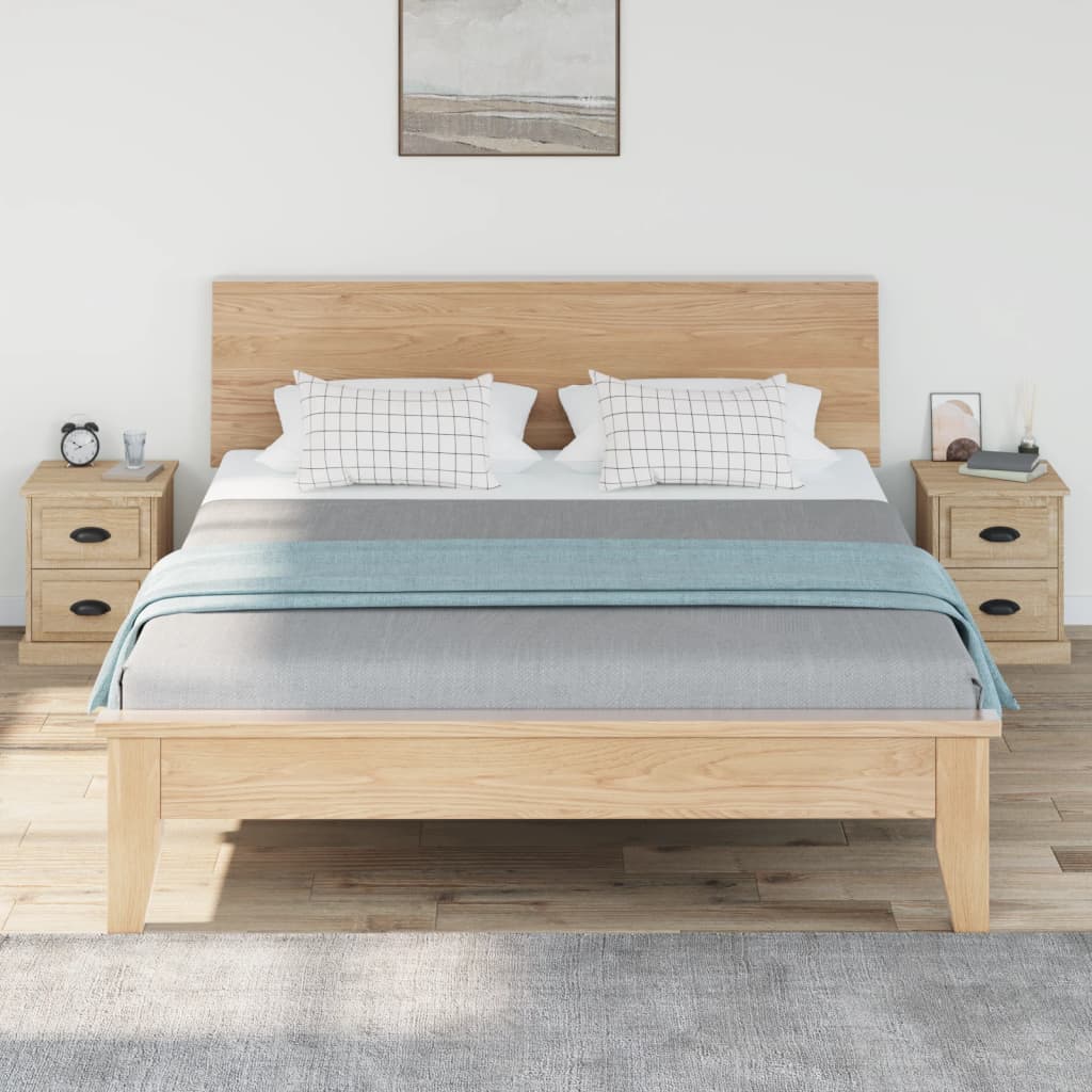 Bedside Cabinet 39x39x47,5 cm Engineered Wood Sonoma oak