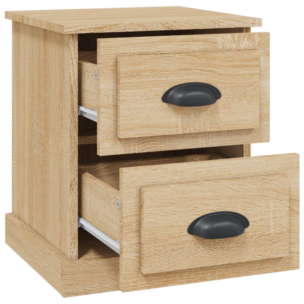 Bedside Cabinet 39x39x47,5 cm Engineered Wood Sonoma oak