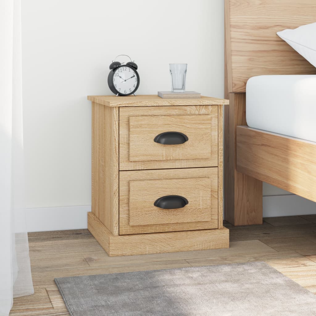 Bedside Cabinet 39x39x47,5 cm Engineered Wood Sonoma oak