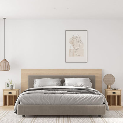 Bedside Cabinets 43x36x50 cm Sonoma oak