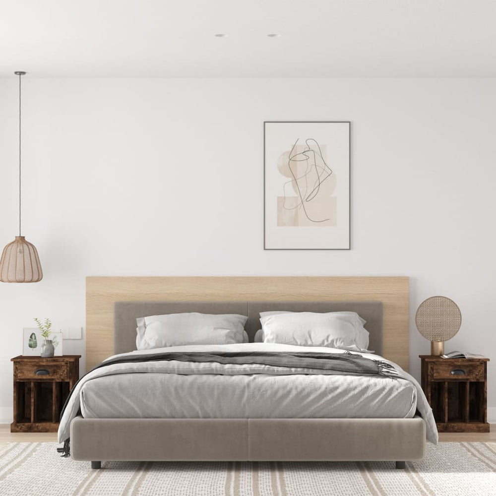 vidaXL Bedside Cabinets 43x36x50 cm