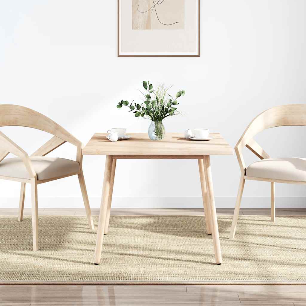 Table Top 40x40x2.5 cm Solid Wood Pine Square Natural 80 cm 80 cm