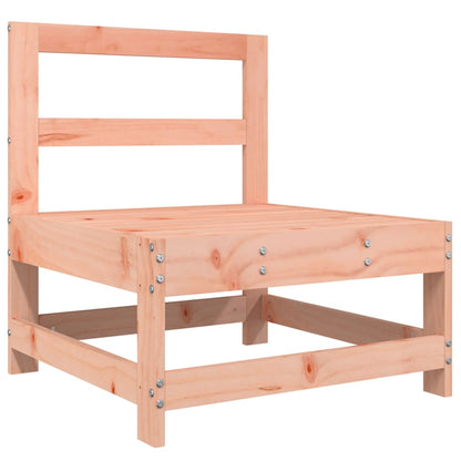3 Piece Garden Lounge Set Solid Wood Douglas Douglas Wood 2-seater sofa with footstool